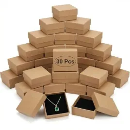 30x-pudelka-prezentowe-na-bizuterie-pudelko-opakowanie-brazowe-pudeleczka