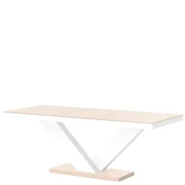 stol-rozkladany-victoria-bialy-cappucino-polysk-160-256-cm