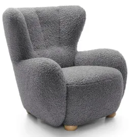 fotel-kubelkowy-milele-szary-boucle-nogi-buk