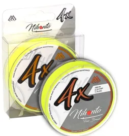 plecionka-mikado-nihonto-fine-braid-4x-300m-fluo-zolta-0-06mm