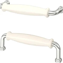 ikea-klingstorp-uchwyt-meblowy-kremowy-chrom-141mm-2-szt