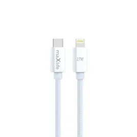 maxlife-kabel-mxuc-12-usb-c-lightning-20-m-27w-bialy