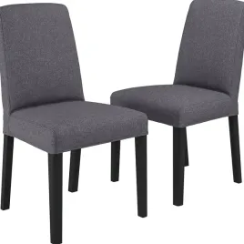 ikea-bergmund-krzeslo-tapicerowane-czarny-gunnared-srednioszary