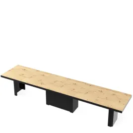 stol-rozkladany-kolos-140-332-cm-dab-artisan-czarny-polysk