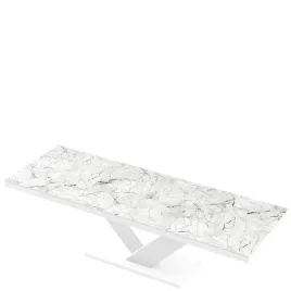 stol-rozkladany-victoria-160-256-cm-bialy-polysk-marmur