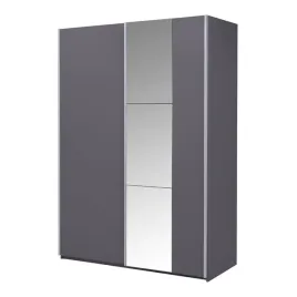 szafa-z-lustrem-grafitowa-bastia-150-cm