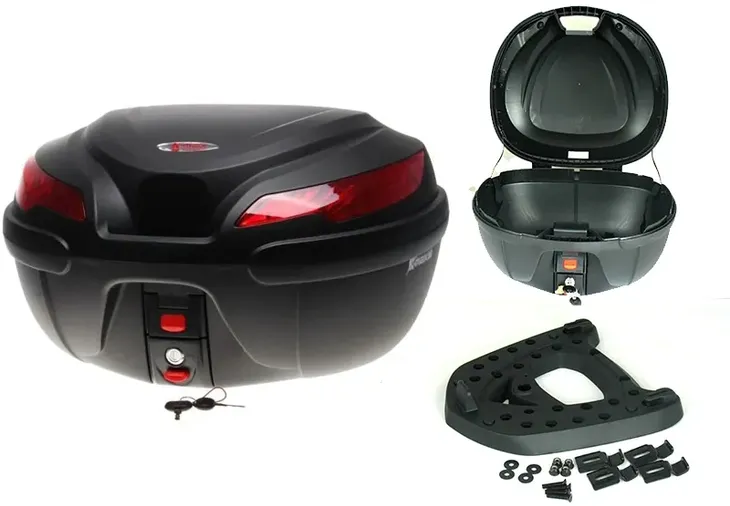 KUFER K-MAX 50L NA 2 KASKI - PŁYTA MONOKEY CENTRALNY WALIZKA