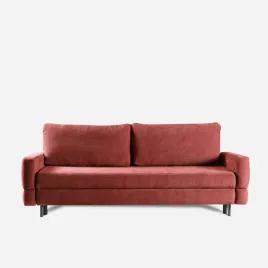 sofa-3-osobowa-rozkladana-purpurowa-metalowe-nozki-elara