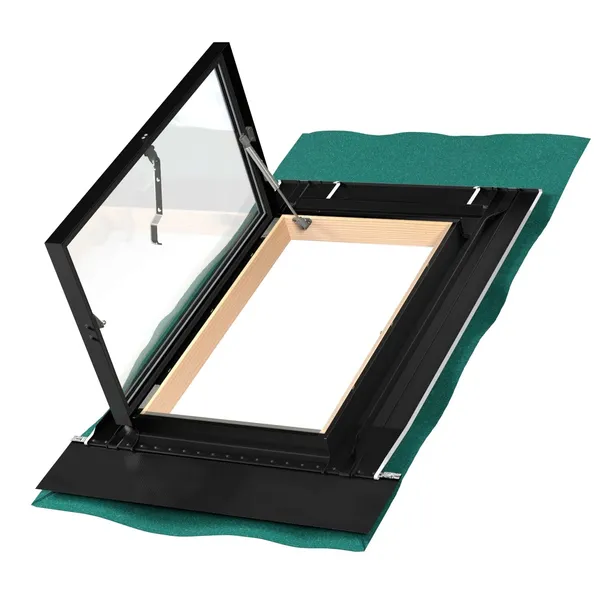 Wyłaz dachowy FAKRO WGU-X 46x75 cm RAL 9005 CZARNY