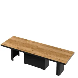 stol-rozkladany-kolos-ii-dab-pradawny-czarny-polysk-160-286-cm