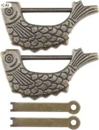 klodki-dekoracyjne-ryba-vintage-2-szt-brazowe-do-szkatulki-szafki