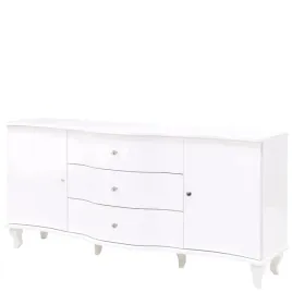 komoda-carisma-cm03-2d3s-bialy-polysk-glamour-z-krysztalkami