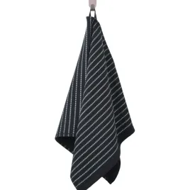 ikea-brokginst-czarny-recznik-do-rak-50x100-cm-bawelna-wafelek