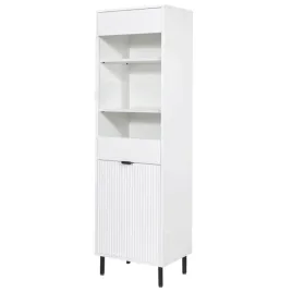 biala-witryna-ryflowana-wave-przeszklona-salon