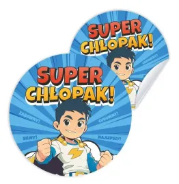 prezent-dzien-chlopaka-super-chlopak-naklejki-6-cm-upominek-odznaka