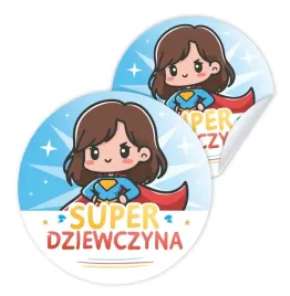prezent-dzien-kobiet-super-dziewczyna-naklejki-6-cm-upominek-odznaka