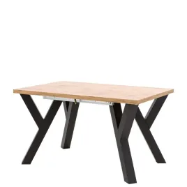 rozkladany-stol-industrialny-130-210-cm-blat-dab-wotan-nogi-z-metalu