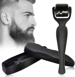 derma-roller-do-brody-zarostu-black-tytan-540-mezoterapia-wlosy-premium