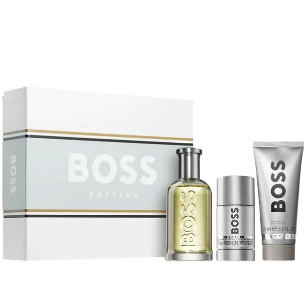 Hugo Boss Bottled woda toaletowa 100 ml + sztyft 75 ml + shower gel 100 ml