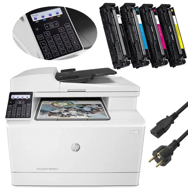 Urządzenie wielofunkcyjne drukarka laserowa kolorowa HP M181fw cf530 wifi