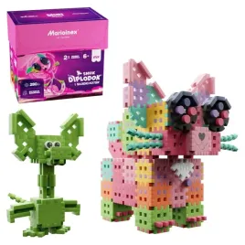 klocki-konstrukcyjne-edukacyjne-dla-dziecka-mini-waffle-smok-i-kotek-280-el