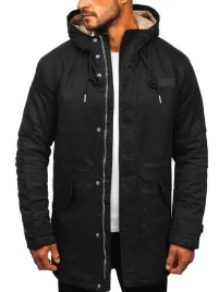 kurtka-meska-zimowa-parka-czarna-ex838-denley-m