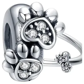 charms-stoper-lapa-psa-srebro-925-zawieszka-pies-lapka-charms-srebrny