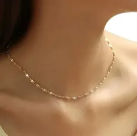 naszyjnik-zloty-lancuszek-45-cm-5-cm-brillance-stal-chirurgiczna