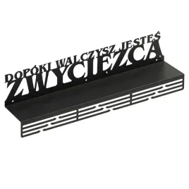 wieszak-na-medale-dopoki-walczysz-xl-polka-czarny-szerokosc-60-cm