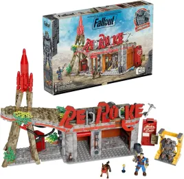 mattel-klocki-fallout-mega-stacja-red-rocket-truck-stop-hxt00-824-elementy