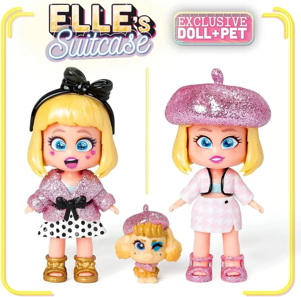 KOOKYLOOS ELLE'S SUITCASE - WALIZKA, LALECZKA