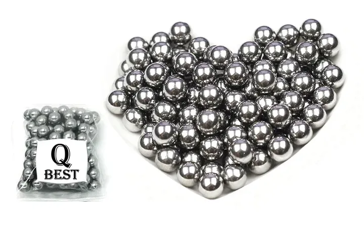 Kulki do procy stalowe 8 mm QBest - 2,14 KG czyli 1000 szt.