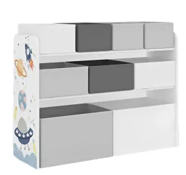 kosmos-planety-bialy-siwy-drewniany-regal-dla-dzieci-pojemniki-organizer