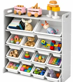 drewniany-bialy-siwy-szary-regal-pojemniki-polka-organizer-dla-dzieci-mebel