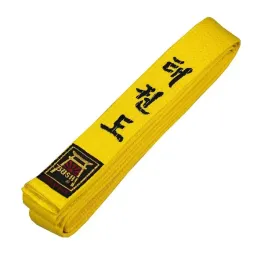 pas-pasy-z-haftem-taekwondo-200-cm-zolty