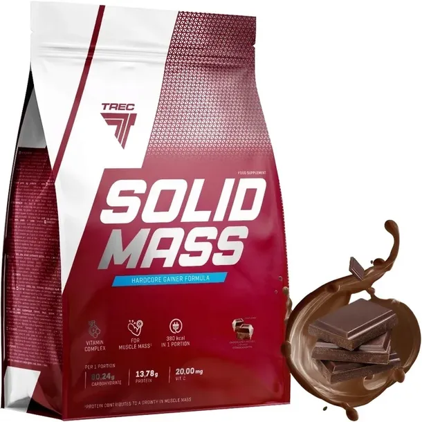TREC GAINER 3000G SOLID MASS ODŻYWKA BIAŁKO