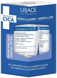 zestaw-uriage-bariederm-cica-krem-do-rak-balsam-do-ust