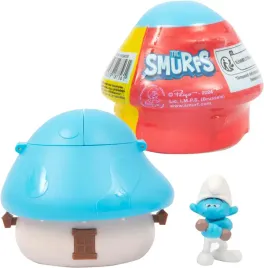 smerf-osilek-i-jego-niebieski-domek-smerfy-dom-smerfow-figurka-wioska