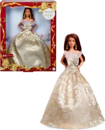 lalka-barbie-signature-swiateczna-29-cm-kolekcjonerska-brazowe-wlosy-jbh97