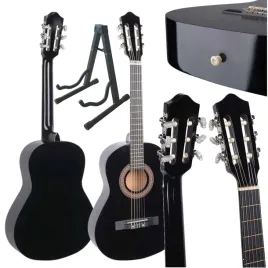 zestaw-gitara-klasyczna-4-4-stojak-gitara-do-nauki-pelnowymiarowa