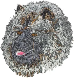 szpic-wilczy-keeshond-naszywka-w-ksztalcie-psa-haftowana-latka-unikato