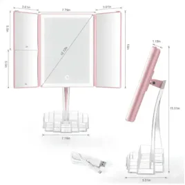 lustro-kosmetyczne-podswietlane-led-3-skrzydla-2x-3x-organizer-roz-gratis