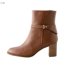 next-stiefelette-botki-brazowe-r-38