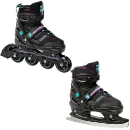 rolki-lyzwy-figurowe-2w1-regulowane-raven-drill-mint-pink-34-37
