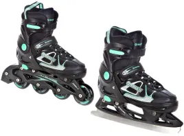 rolki-lyzwy-figurowe-2w1-regulowane-raven-spirit-black-mint-37-40