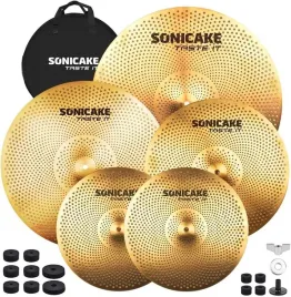 sonicake-zestaw-cichych-talerzy-perkusyjnych-low-volume-5-szt-talerze