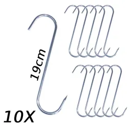 10x-nierdzewny-hak-wedzarniczy-pojedynczy-do-wedzenia-wedlin-4-mm-19-cm