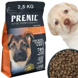 sucha-karma-dla-szczeniaka-premil-junior-chicken-and-turkey-and-tuna-25-kg