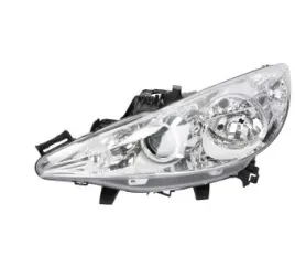 peugeot-207-06-13-reflektor-przedni-lampa-przednia-lewa