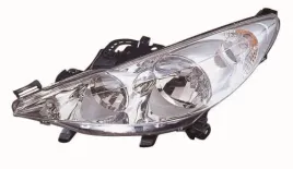 peugeot-207-06-13-reflektor-przedni-lampa-przednia-lewa